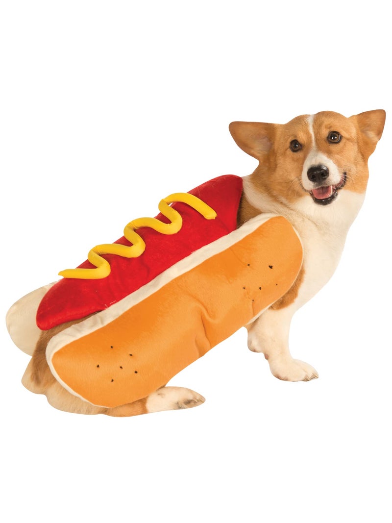 Rubies Hot Dog Pet Costume for Dogs or Cats, XL - Image 1
